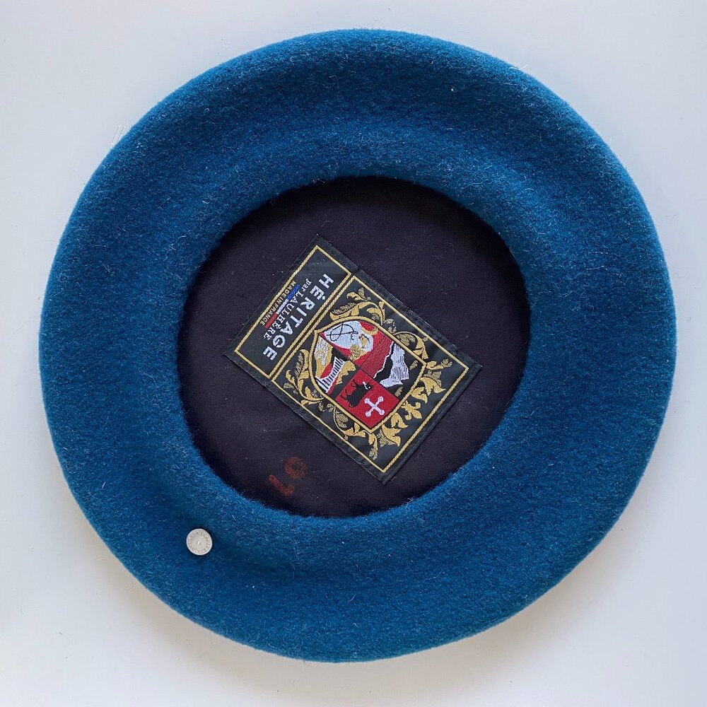 Laulhere-France "Le Basque" 100% French Merino Wool Beret FINEST QUALITY Emerald